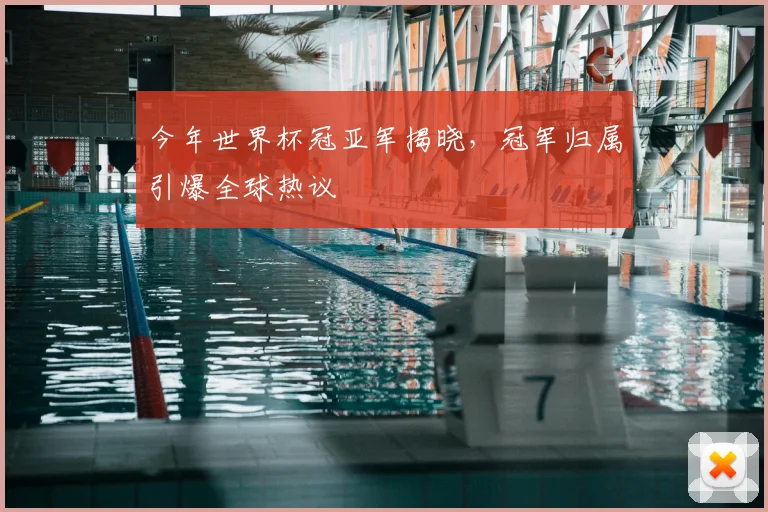 今年世界杯冠亚军揭晓,冠军归属引爆全球热议